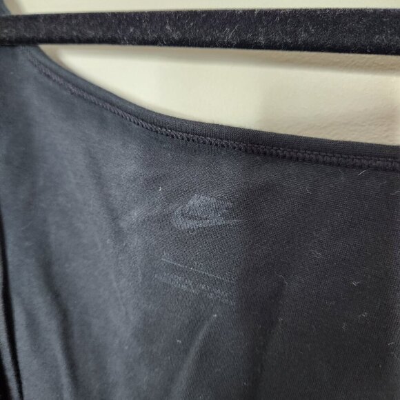 NIKE Essentials Solid Black Cami Bodysuit - Picture 4 of 6